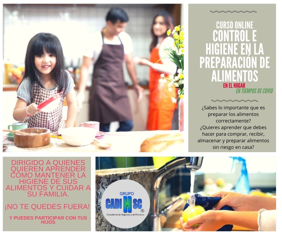 higiene de alimentos en el hogar